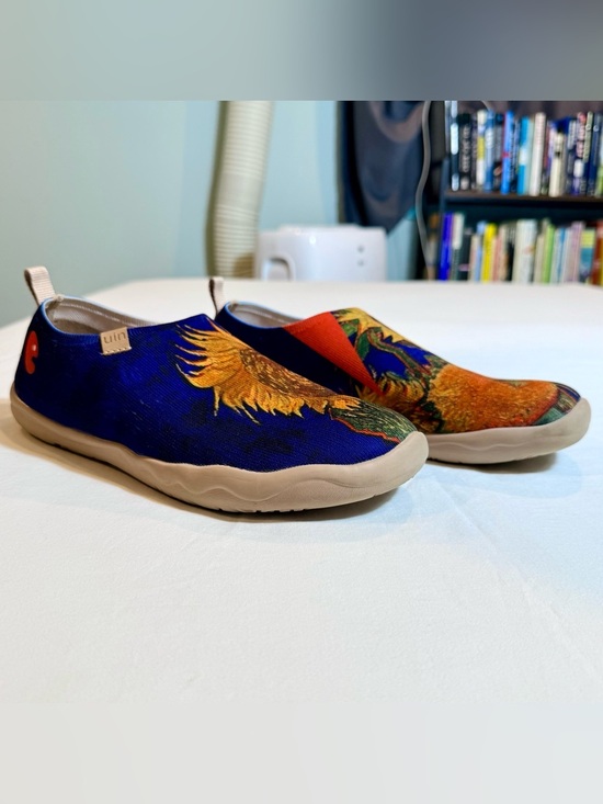UIN Other - New UIN Sunflowers II Toledo Shoes Mens 9 Womens 11 EU 42.5 Slip-Ons Van Gogh